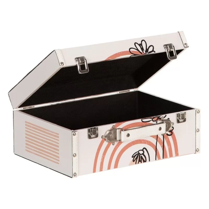 Set of Chests 34,5 x 24,5 x 14 cm Flowers...