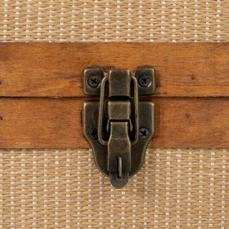 Set of Chests 80 x 41,5 x 25 cm Synthetic...