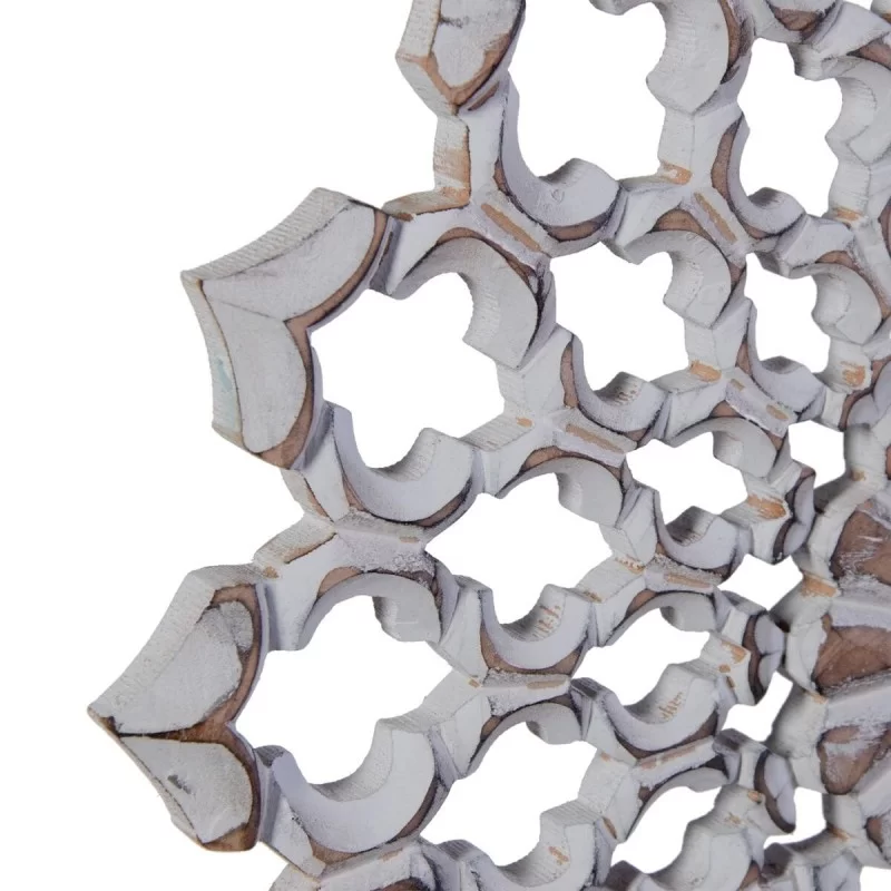 Decorative Figure 40 x 8 x 49 cm Natural White