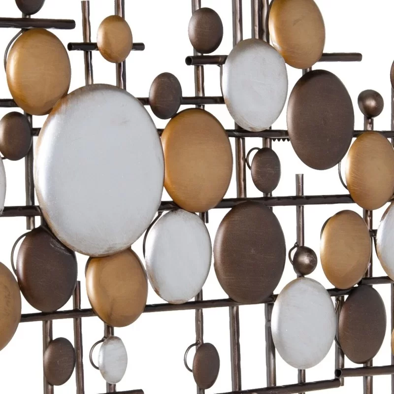 Wall Decoration 91,5 x 4,5 x 72 cm Golden Metal...