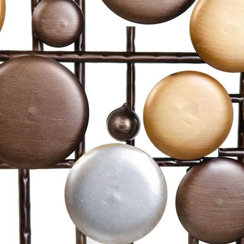 Wall Decoration 91,5 x 4,5 x 72 cm Golden Metal...