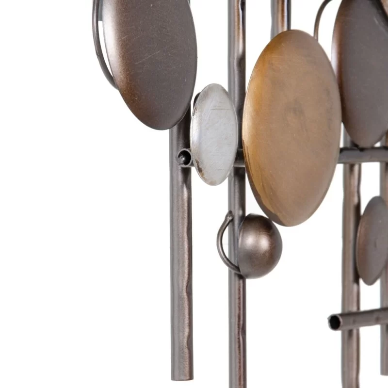 Wall Decoration 91,5 x 4,5 x 72 cm Golden Metal...