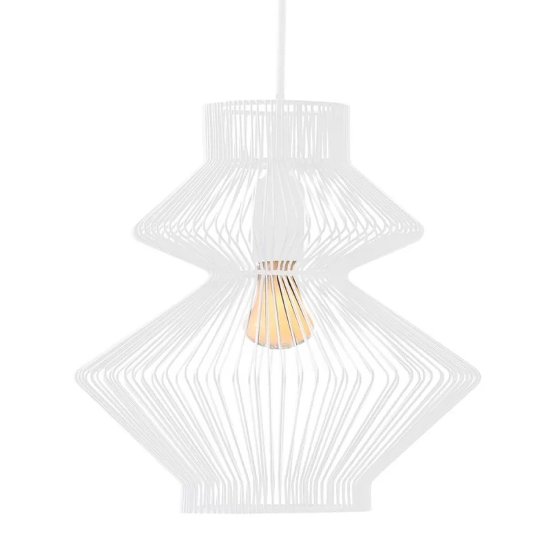 Ceiling Light Metal White 28 x 28 x 28 cm