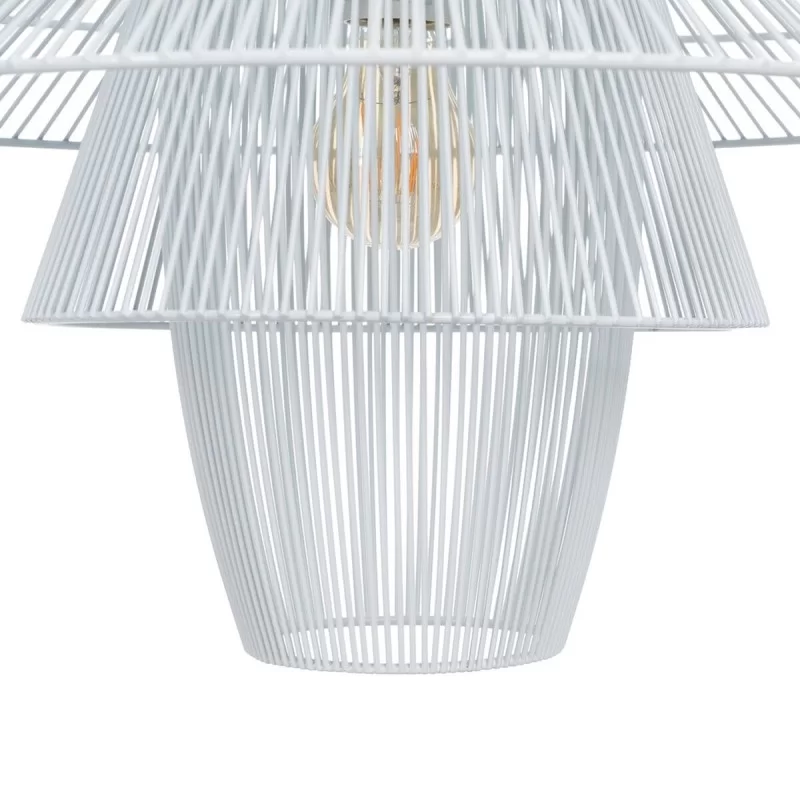 Ceiling Light 59 x 59 cm Metal White