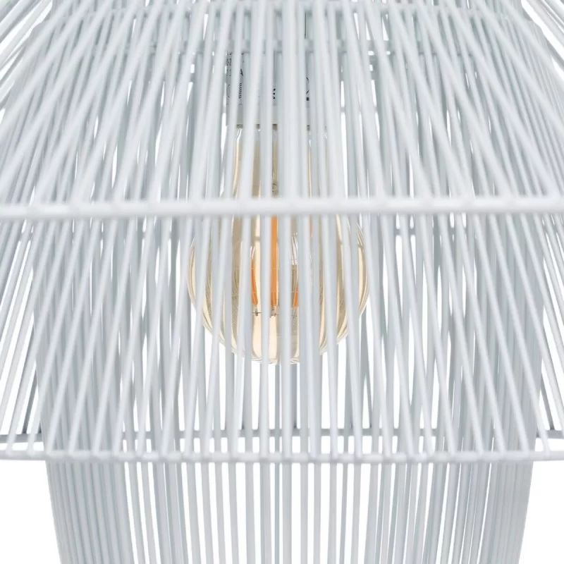 Ceiling Light 59 x 59 cm Metal White