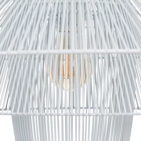 Ceiling Light 59 x 59 cm Metal White