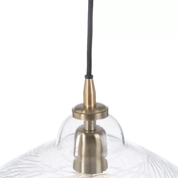 Ceiling Light Crystal Metal 29 x 29 x 24 cm
