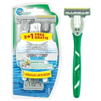 Disposable Razor Wilkinson Sword Quattro Titanium...