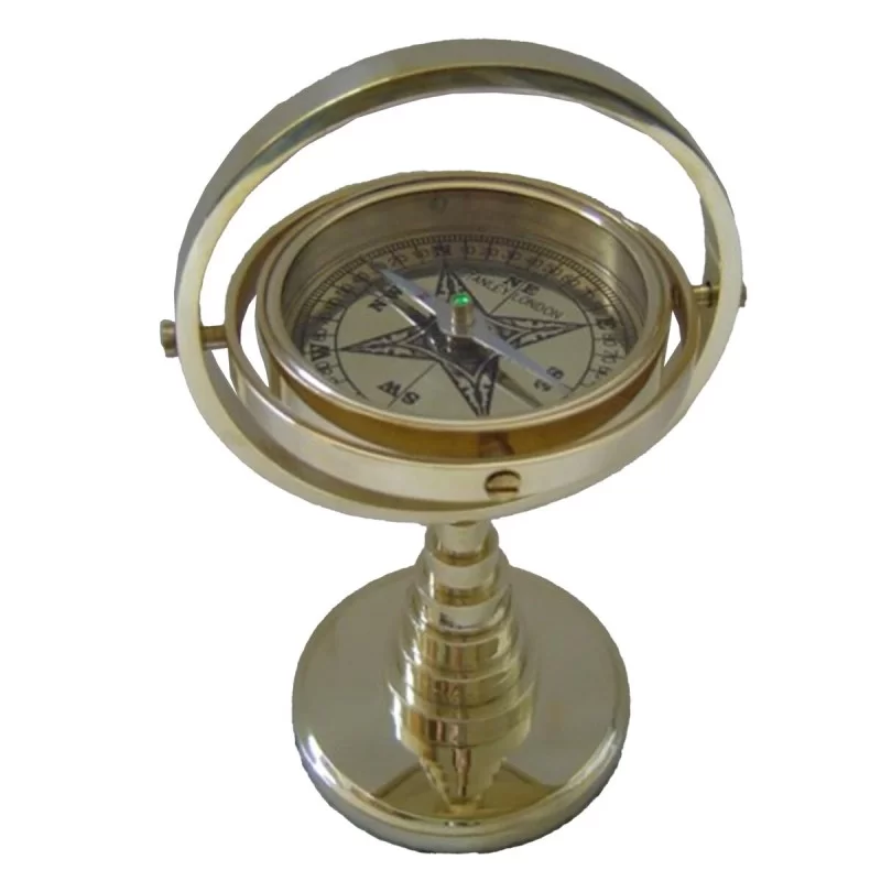 Decorative Figure DKD Home Decor Compass 9,5 x...