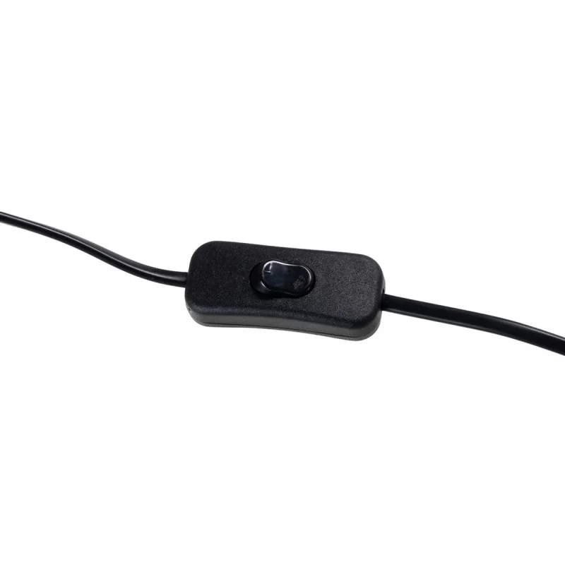 Desk lamp Black Golden Metal Iron 40 W 220 V...