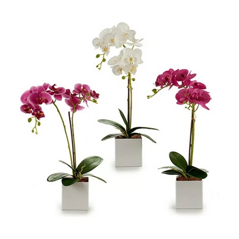 Decorative Plant Orchid 18 x 47 x 14 cm Plastic...