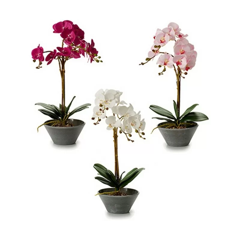 Decorative Plant Orchid 16 x 48 x 28 cm Plastic...