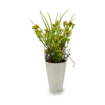Decorative Plant Flower Plastic 12 x 30 x 12 cm (12 Units) 2