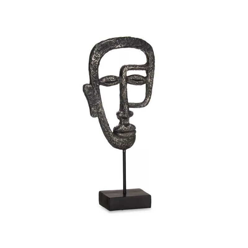 Decorative Figure Face Black 19,5 x 38 x 10,5...