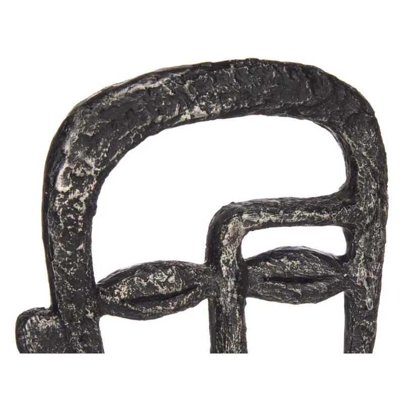 Decorative Figure Face Black 19,5 x 38 x 10,5...