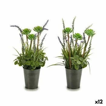 Decorative Plant Lavendar Metal Plastic 13 x 40 x 13 cm...