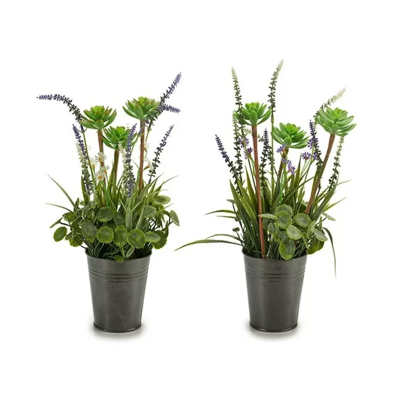 Decorative Plant Lavendar Metal Plastic 13 x 40...