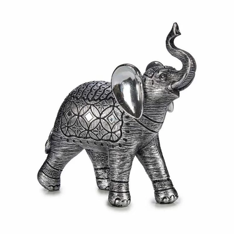Decorative Figure Elephant Silver 27,5 x 27 x...