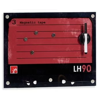 Magnetic Board with Marker 40 x 30 cm (4 Units) 2
