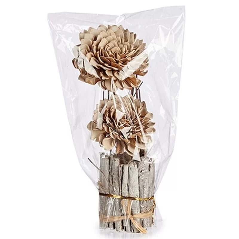 Decorative Flower Natural 13 x 37 x 14 cm (12...
