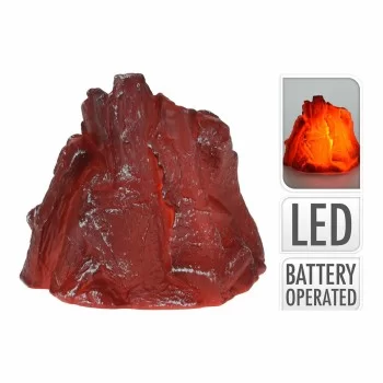 Decorative Figure LED Light Volcanic rock 12 x 11 cm 2