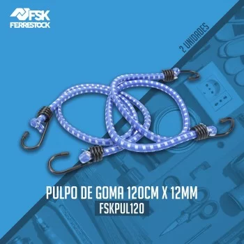 Bungee cord Ferrestock 120 cm (2 Units) 2