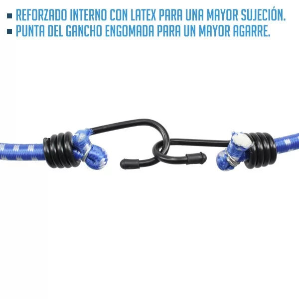 Bungee cord Ferrestock 120 cm (2 Units)