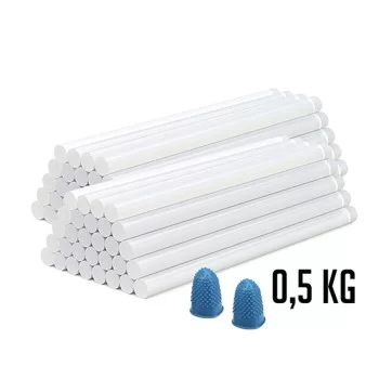 Glue stick Ferrestock Ø 7 mm Transparent (60 Units) 2