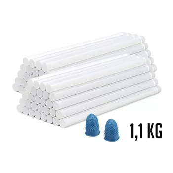 Glue stick Ferrestock Ø 11 cm Transparent (60 Units) 2