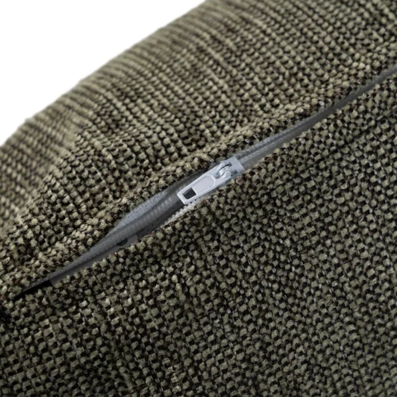 Cushion Polyester Cotton Grey 45 x 45 cm