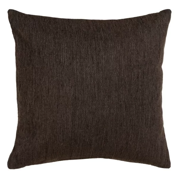 Cushion Polyester Cotton Brown 45 x 45 cm