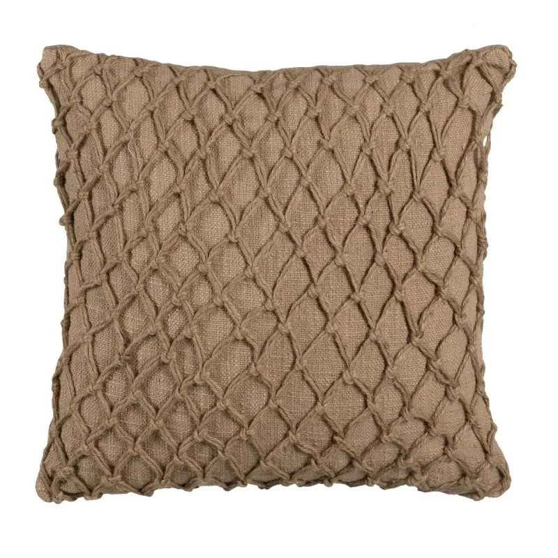 Cushion Cotton Brown 45 x 45 cm