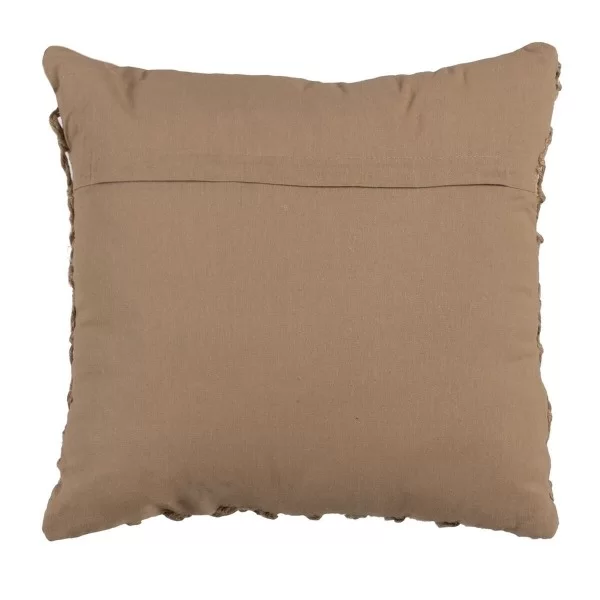 Cushion Cotton Brown 45 x 45 cm