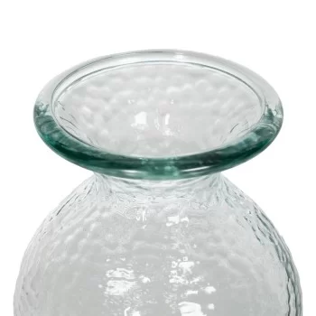 Vase WE CARE Beige recycled glass 15 x 15 x 18,5 cm 2