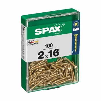 Box of screws SPAX 4081020200162 Flat head 2 x 12 mm 2 x...