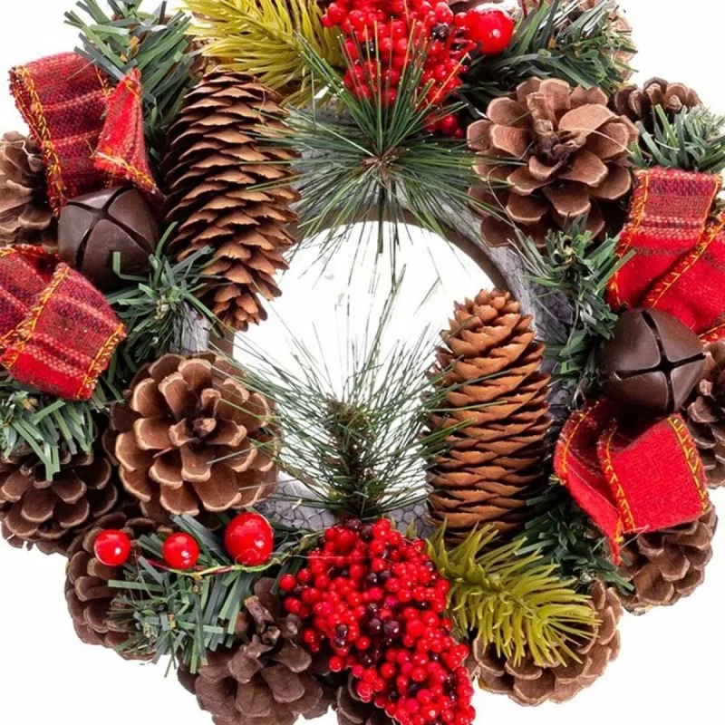 Advent wreathe Red Multicolour PVC Pineapples...