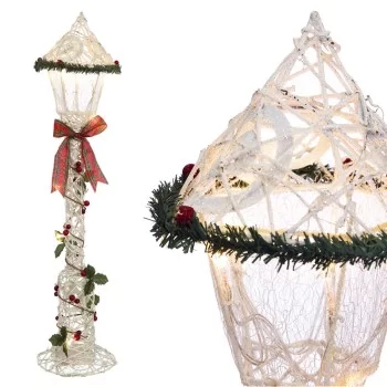 LED Lantern Christmas White Multicolour Metal 16 x 16 x...