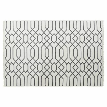 Carpet DKD Home Decor White Grey Polyester Cotton (200 x... 2