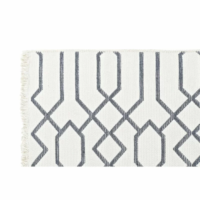 Carpet DKD Home Decor White Grey Polyester...