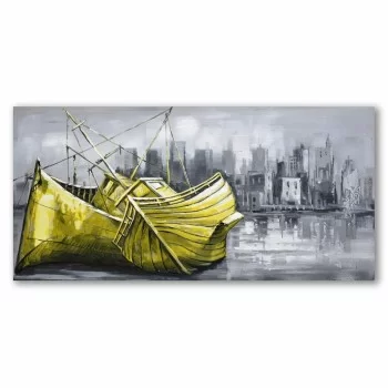 Painting DKD Home Decor City 120 x 3 x 60 cm Loft (2 Units) 2