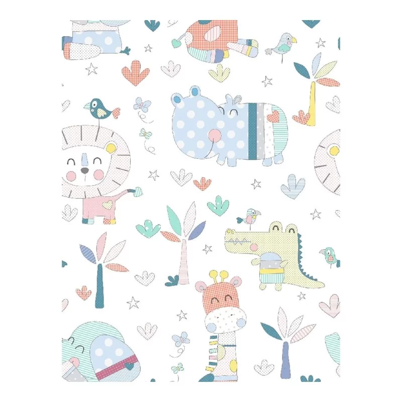 Quilt Cover without Filling Cool Kids Jungle 90...