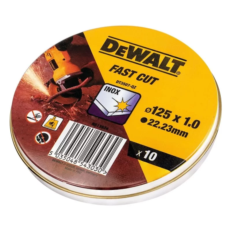 Cutting disc Dewalt Fast Cut dt3507-qz 10Units...