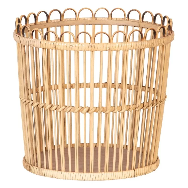 Set of Baskets 36 x 36 x 31 cm Natural Rattan...