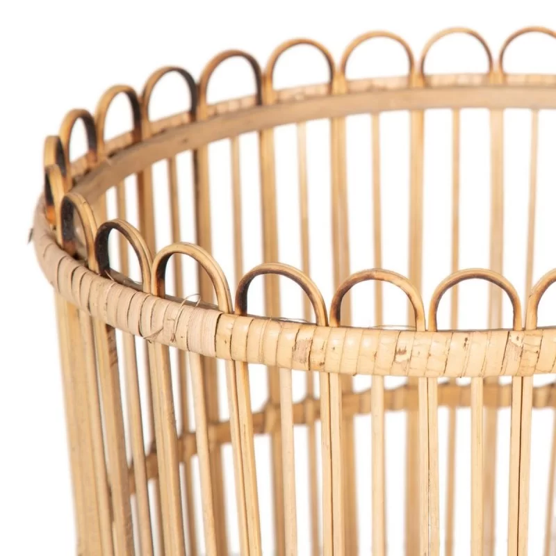 Set of Baskets 36 x 36 x 31 cm Natural Rattan...