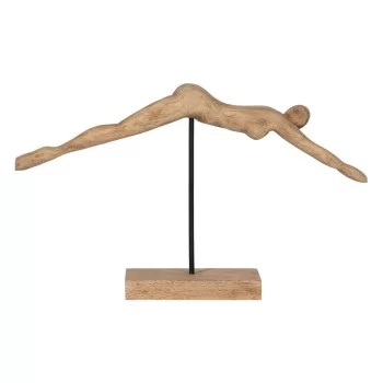 Decorative Figure Natural Lady 52 x 9,5 x 32 cm