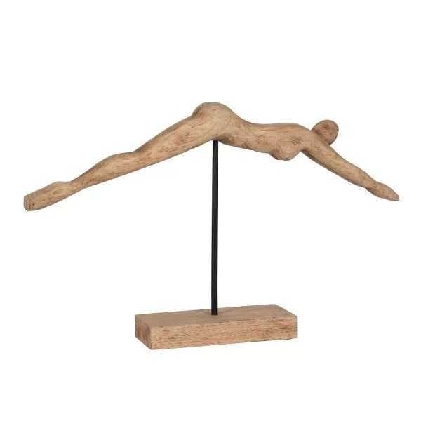 Decorative Figure Natural Lady 52 x 9,5 x 32 cm