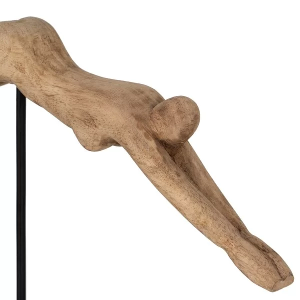 Decorative Figure Natural Lady 52 x 9,5 x 32 cm