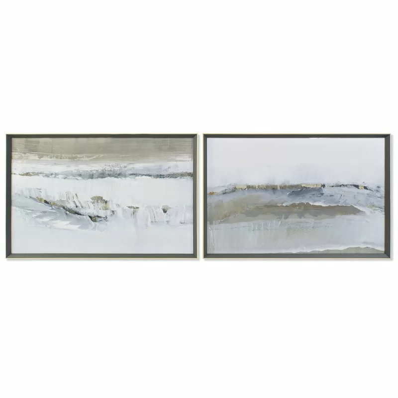 Painting DKD Home Decor CU-180447 105 x 3 x 71 cm Abstract Crystal polystyrene