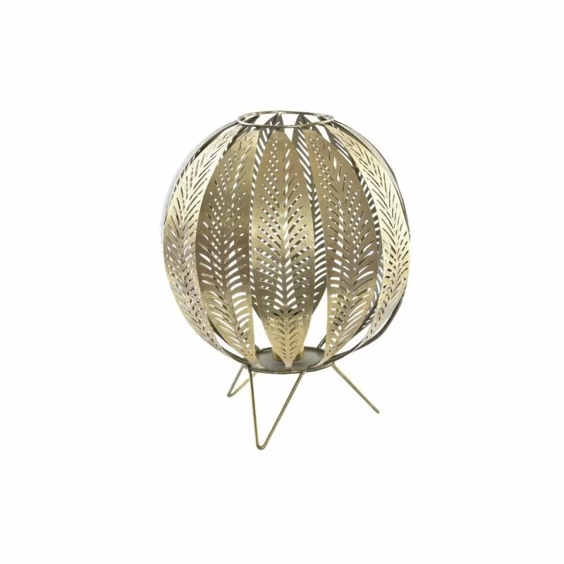 Desk lamp DKD Home Decor Multicolour Golden Metal 34 x 34 x 39 cm