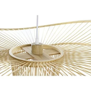 Ceiling Light DKD Home Decor Natural Bamboo 50 W 80 x 80... 2